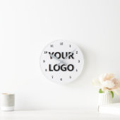 Branded Promotional Custom Business Logo Clock ラウンド壁時計 (ホーム)