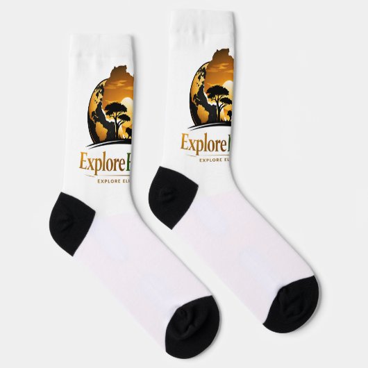 Branded socks ソックス (右)