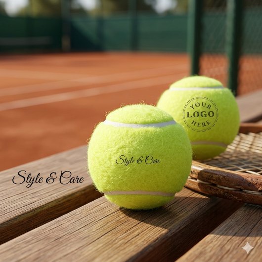 Branded Tennis Ball Promotional Style Artwork テニスボール