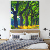 Brandenburg Alley キャンバスプリント (インサイチュ (寝室))