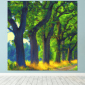 Brandenburg Alley キャンバスプリント (インサイチュ (ウッドフロア))