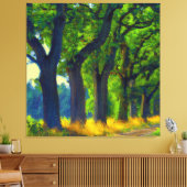 Brandenburg Alley キャンバスプリント (インサイチュ (リビング))