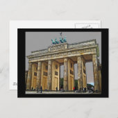 Brandenburg Gate,ベルリン,ドイツ – フルビュー ポストカード (正面/裏面)