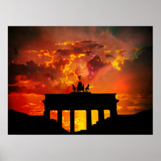 Brandenburg Gate, Berlin ポスター