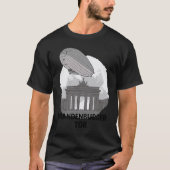 Brandenburger Tor Berlin Germany Silhouette Outlin Tシャツ (正面)