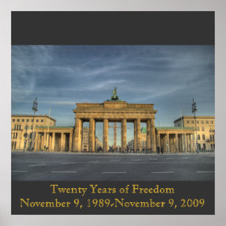 BrandenburgerTOR_16b, 20年の自由… ポスター