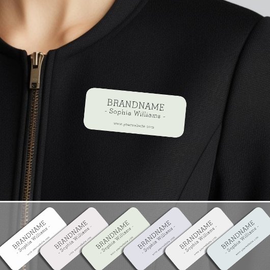 BRANDNAMEの追加シンプルクラシック 名札