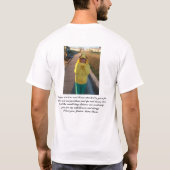 Brandonの結婚記念日のワイシャツ Tシャツ (裏面)