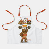 Brandon, circus strong-bear エプロン (正面)