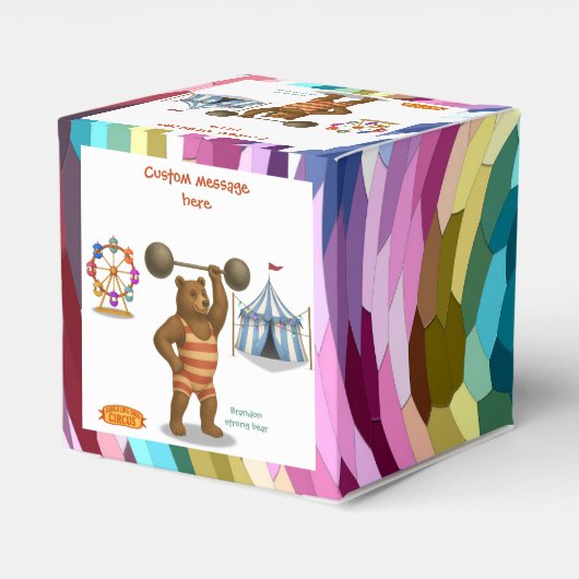 Brandon, circus strong bear フェイバーボックス (裏面サイド)