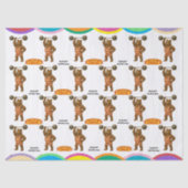 Brandon, circus strong bear 薄葉紙 (正面)