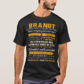 BRANDT完全に説明できない Tシャツ (正面)