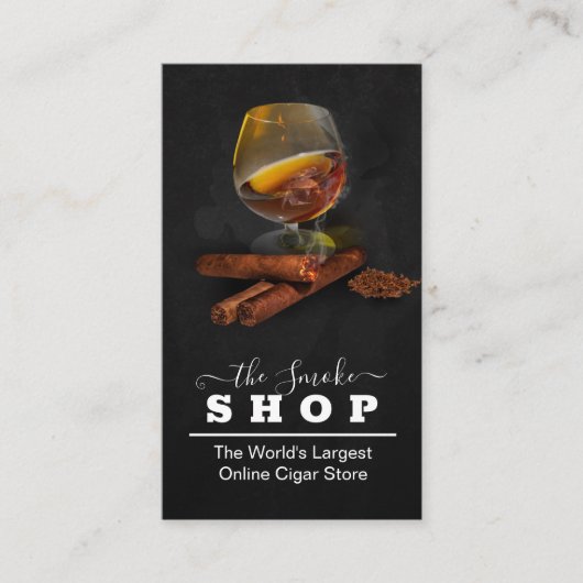 Brandy / Cigars Store 名刺 (正面)