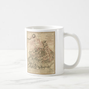 Brandywineのアメリカ革命の地図1784年の戦い コーヒーマグカップ