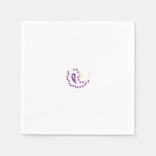 Bransoletka z serduszkiemスタイル、ライトナス スタンダードカクテルナプキン (正面)