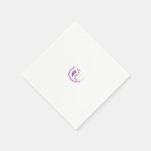 Bransoletka z serduszkiemスタイル、ライトナス スタンダードカクテルナプキン (角)