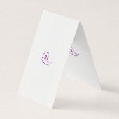 Bransoletka z serduszkiemスタイル、ライトナス 名刺 (正面)