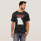Branson Missouri USA State America Travel Missouri Tシャツ (正面フル)