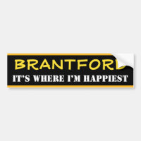 "BRANTFORD" - "IT'S Where I'M HAPPIEST" （カナダ）