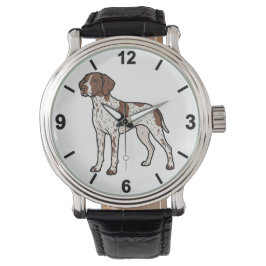 Braque Francais Dog Wrist Watch Pet Style 腕時計