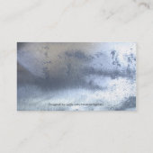 BRASHED STEEL Metal-look名刺 名刺 (裏面)