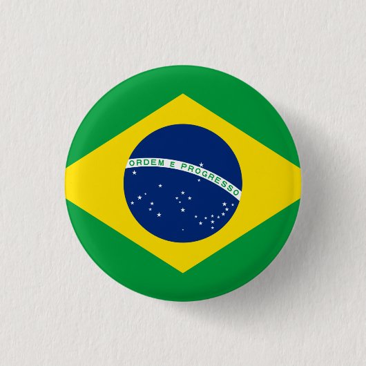 Brasil 缶バッジ (正面)