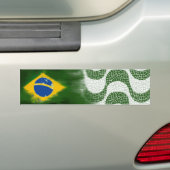 Brasil and the Copacabana sidewalk バンパーステッカー (車上)