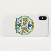 Brasil Culture Badge Cafe Samba Futebol Amazonia Case-Mate iPhoneケース (裏面(横))