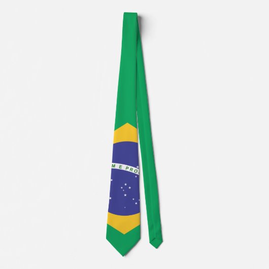 Brasil flag ネクタイ (正面)