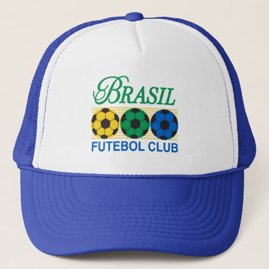 Brasil Futebol Club Vintage Soccer キャップ (正面)