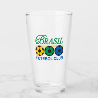 Brasil Futebol Club Vintage Soccer タンブラーグラス