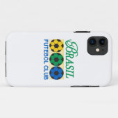 Brasil Futebol Club Vintage Soccer Case-Mate iPhoneケース (裏面(横))
