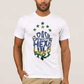 Brasil Hexa Lula Tri world cup Tシャツ (正面)