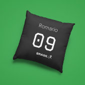 Brasil Seleção Legend Decor Fan Home Accent クッション