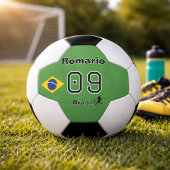 Brasil Seleção Player Custom Name Jersey Number サッカーボール