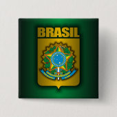 「Brasil Steel」ボタン 缶バッジ (正面)