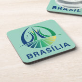 Brasilia Brazil Capital コースター (左側)