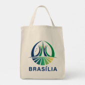Brasilia Brazil Capital トートバッグ (裏面)