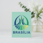 Brasilia Brazil Capital ポストカード (スタンド正面)
