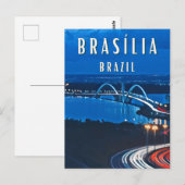 Brasilia : La ville futuriste au cœur du Brésil ポストカード (正面/裏面)