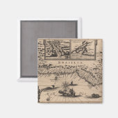 Brasilia, Reys-Boeck (1624) マグネット (正面/裏面)