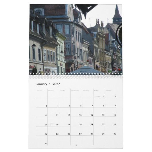 Brasov 2023カレンダーの画像 カレンダー (1月 2027)