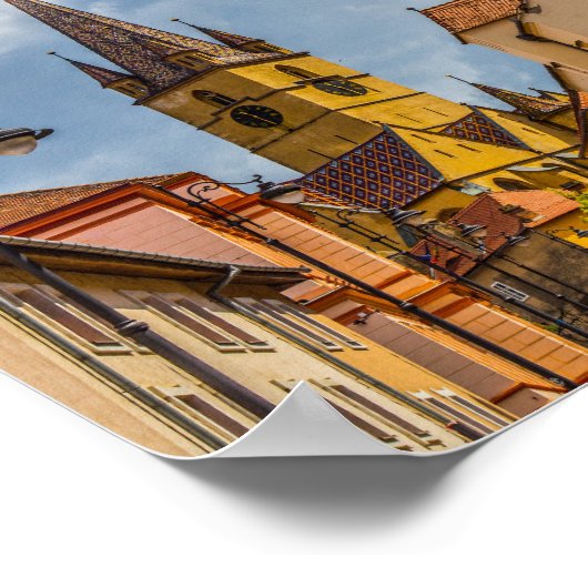 Brasov, Romania Poster ポスター (角)