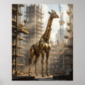 Brass Giraffe Rise ポスター (正面)