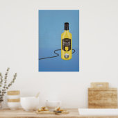 Brass Monkey Inspired Original Print Design -Print ポスター (キッチン)