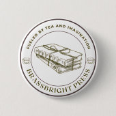 Brassbright Press Button 缶バッジ (正面)