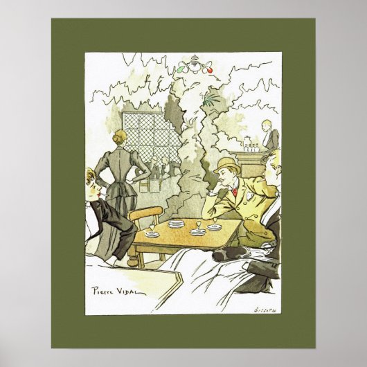 Brasserie a Femmes～Women in Brasserie～Pierre Vidal ポスター (正面)