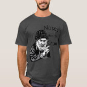 Brassic Farmer Jim Rant NOSEY SHOTHE CROW Comedy S Tシャツ (正面)