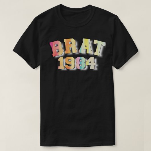 BRAT 1984 Tシャツ (デザイン正面)