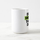 Brat Green Design – 何やってるかわからない コーヒーマグカップ (中央)